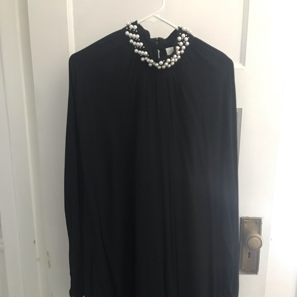 Black swing dress